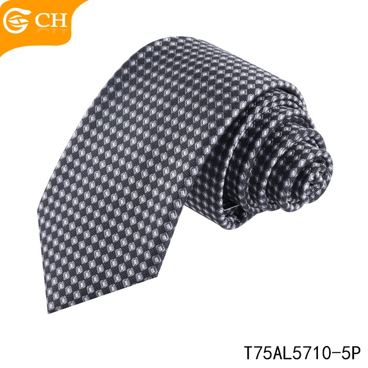 Good Chinese Brand Designer Elegant Speckle Necktie Fro Men Colorful Elegant Polyester Woven Import Custom Tie