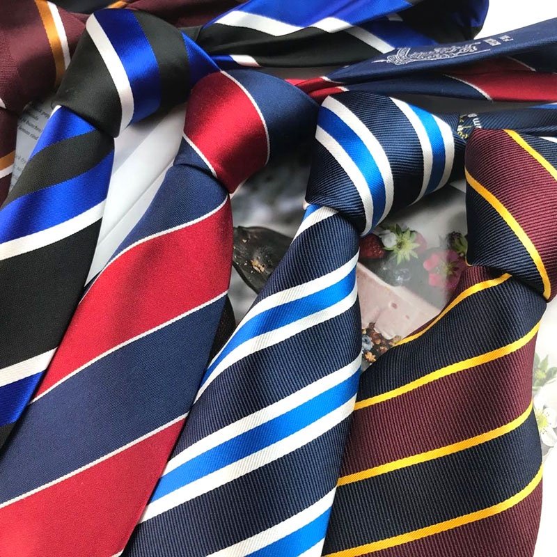 Wholesale Silk Ties Mens Tiesb Blue Custom Logo Tie Man Necktie