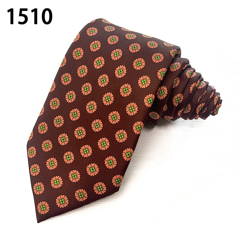 High quality new design durable 8cm stock cravatte da uomo luxury neckties gravata digit printing ties for men