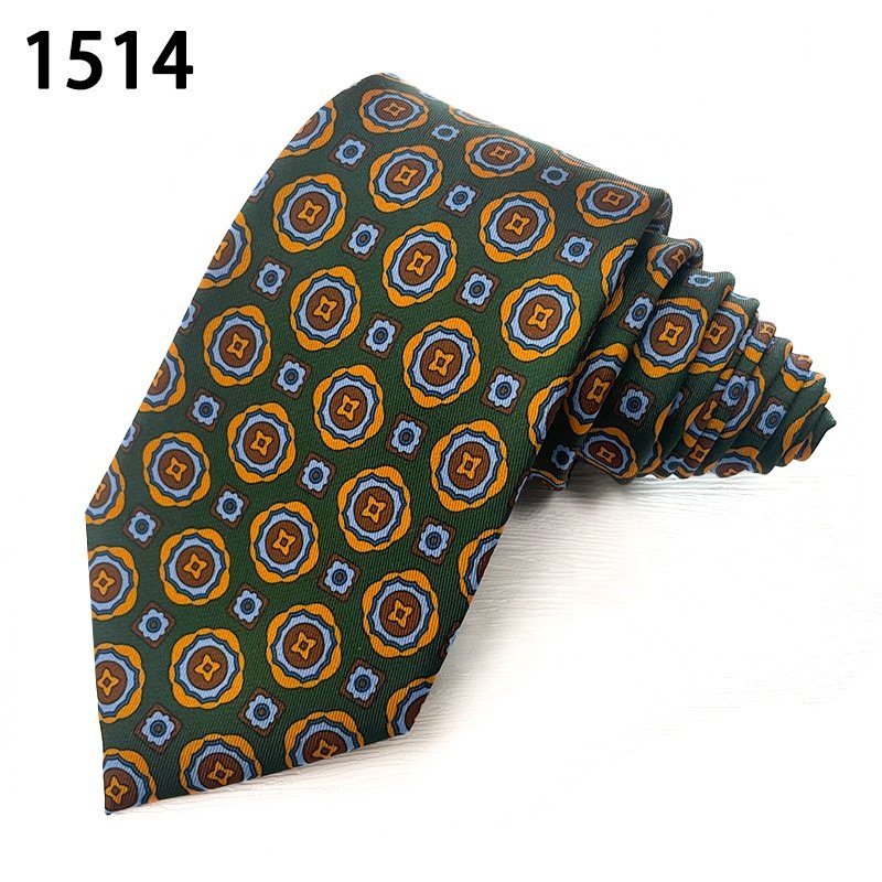High quality new design durable 8cm stock cravatte da uomo luxury neckties gravata digit printing ties for men