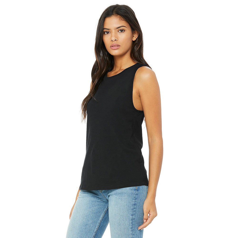 WOMEN'S JERSEY MUSCLE TANK 100% Airlume combed ring-spun cotton ladies muscle tank top breathable ideal blank for printing