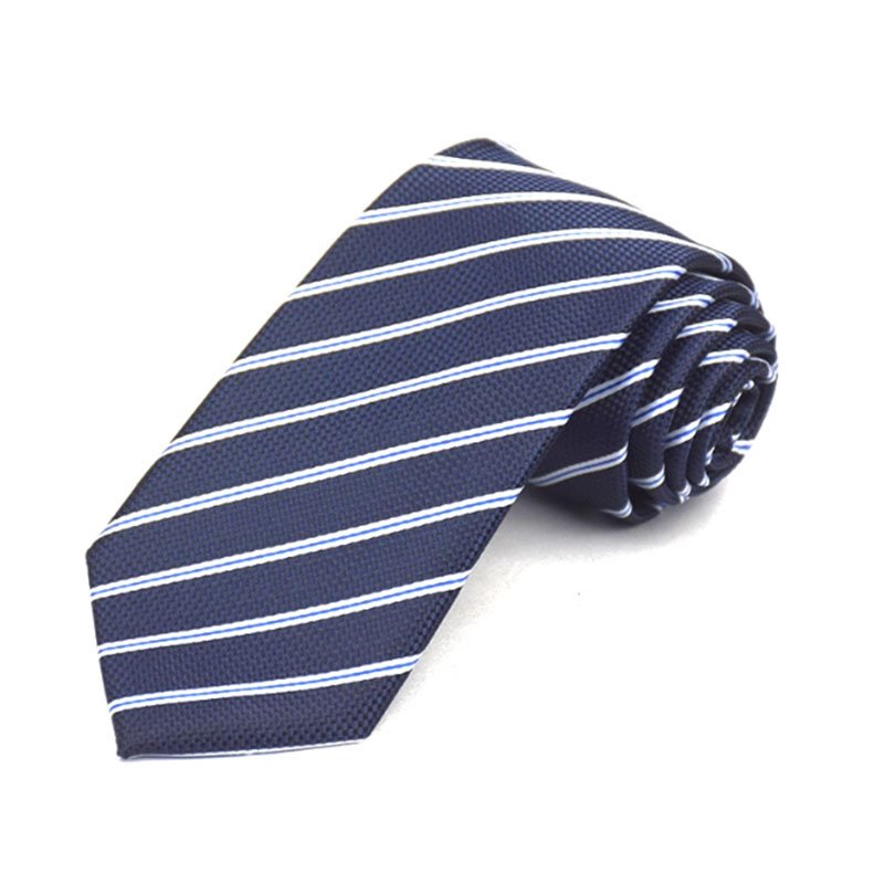 Custom High Quality Personalized Italian Silk Polyester Necktie Fabric Woven Neck Ties Mens Tie
