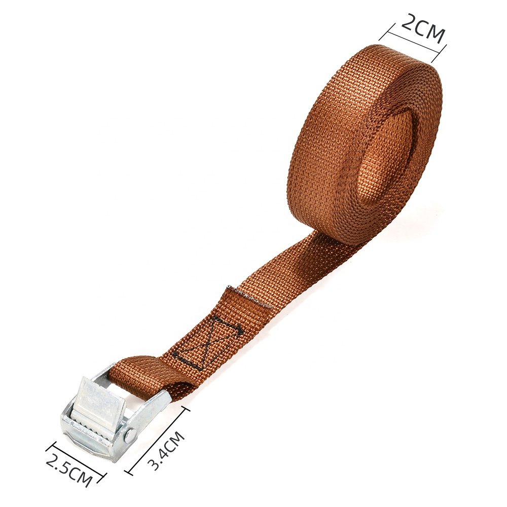 New Arrival 20mm Motorcycle Strap Cam Buckle Tie Down Strap with Zinc Alloy Cam Lock Buckle