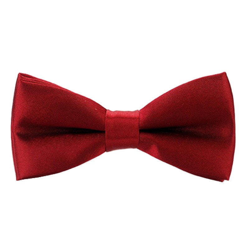 Children Bow Ties Kids Neck Ties Solid Colors Boys Girls Butterfly Bowtie