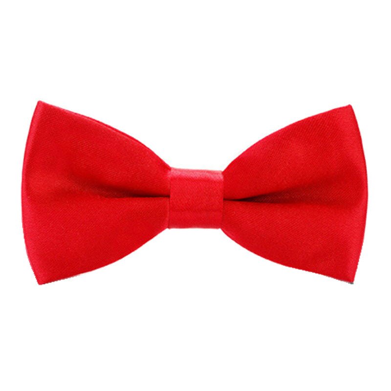 Children Bow Ties Kids Neck Ties Solid Colors Boys Girls Butterfly Bowtie