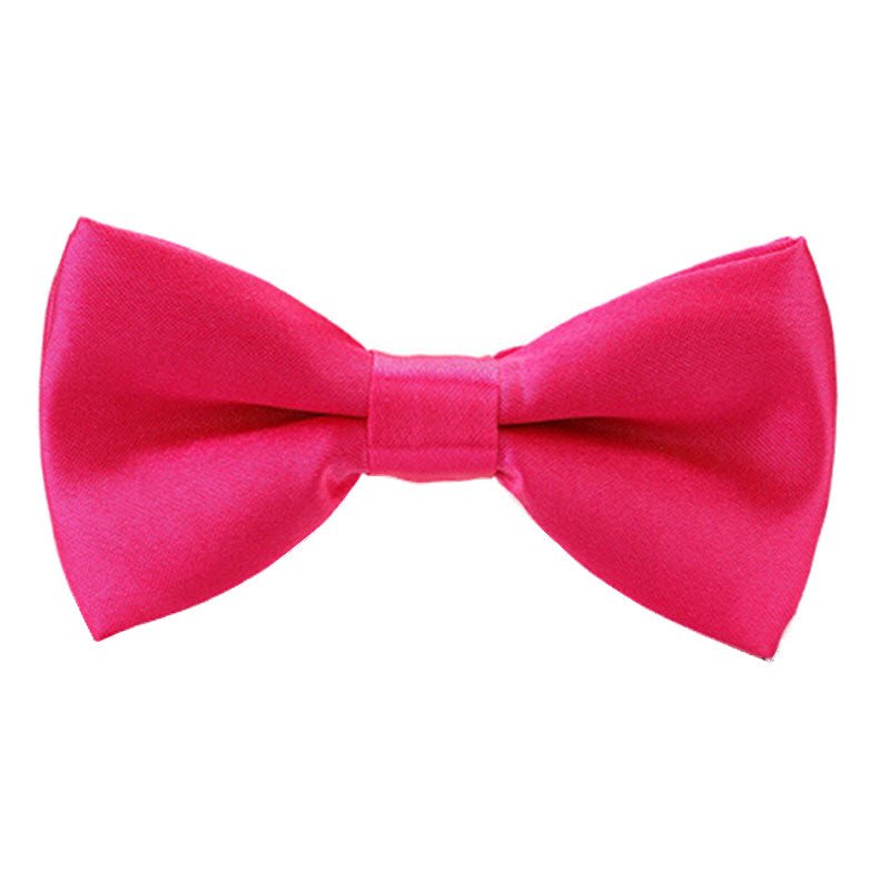 Children Bow Ties Kids Neck Ties Solid Colors Boys Girls Butterfly Bowtie