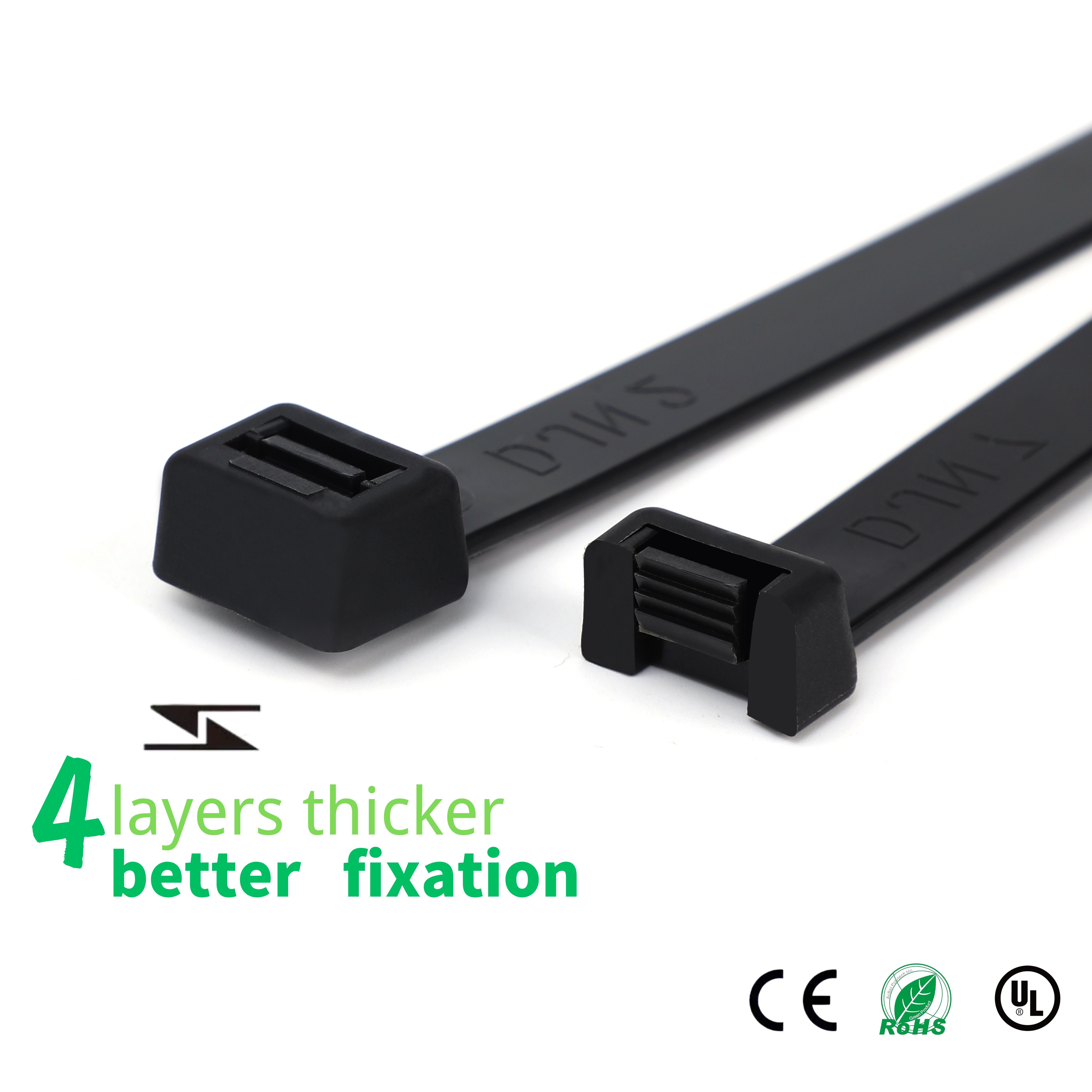 66 Cable Zip Ties with Self-locking Cable Ties Plastic Cable Ties Factory Direct Selling Cheap Self-locking Nylon Eco-friendly