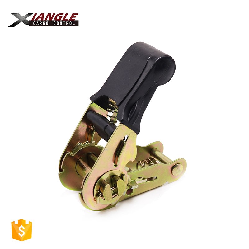 Heavy duty 1" 2.5cm ratchet belt buckle cargo lashing belts tie down 1500lbs car roof strap set luggage strap