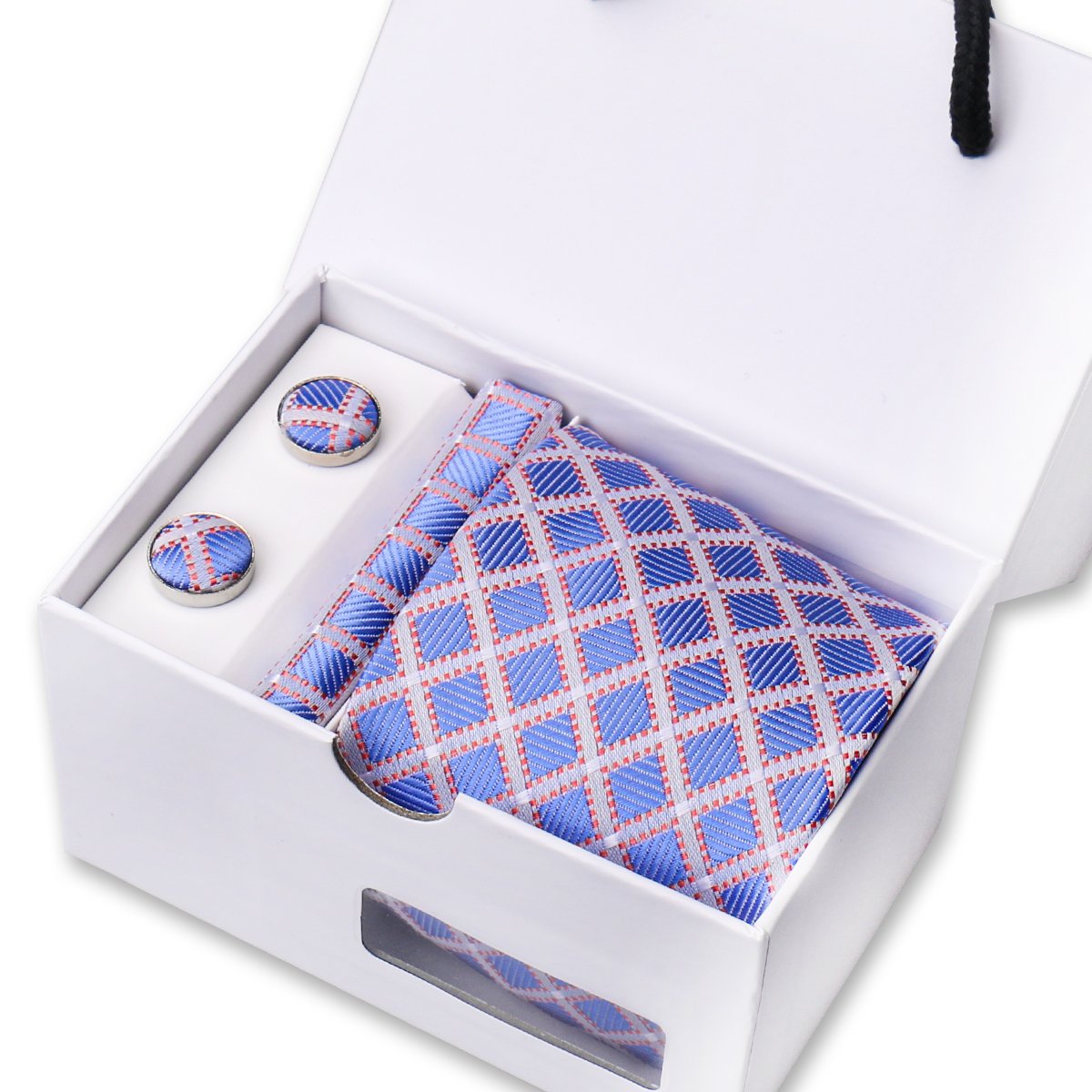 Shengzhou Fancy Neck Ties And Pocket Square Manufacturers Silk Men Ties With Pocket Square