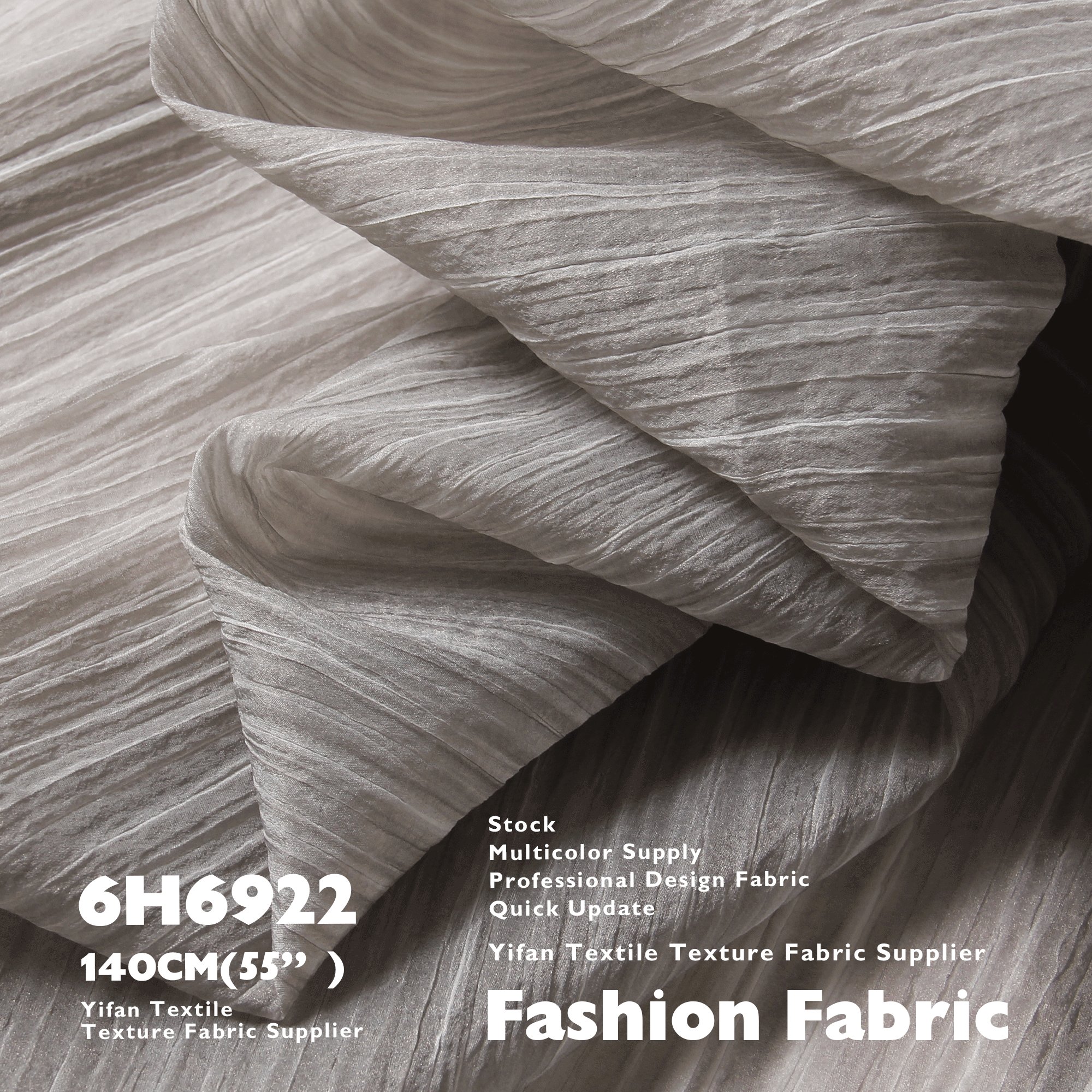 Supports Multiple Color Sand-washed Silk Drape Soft Polyester Mesh Fabrics For Clothing Dresses Wedding Dresses Veils