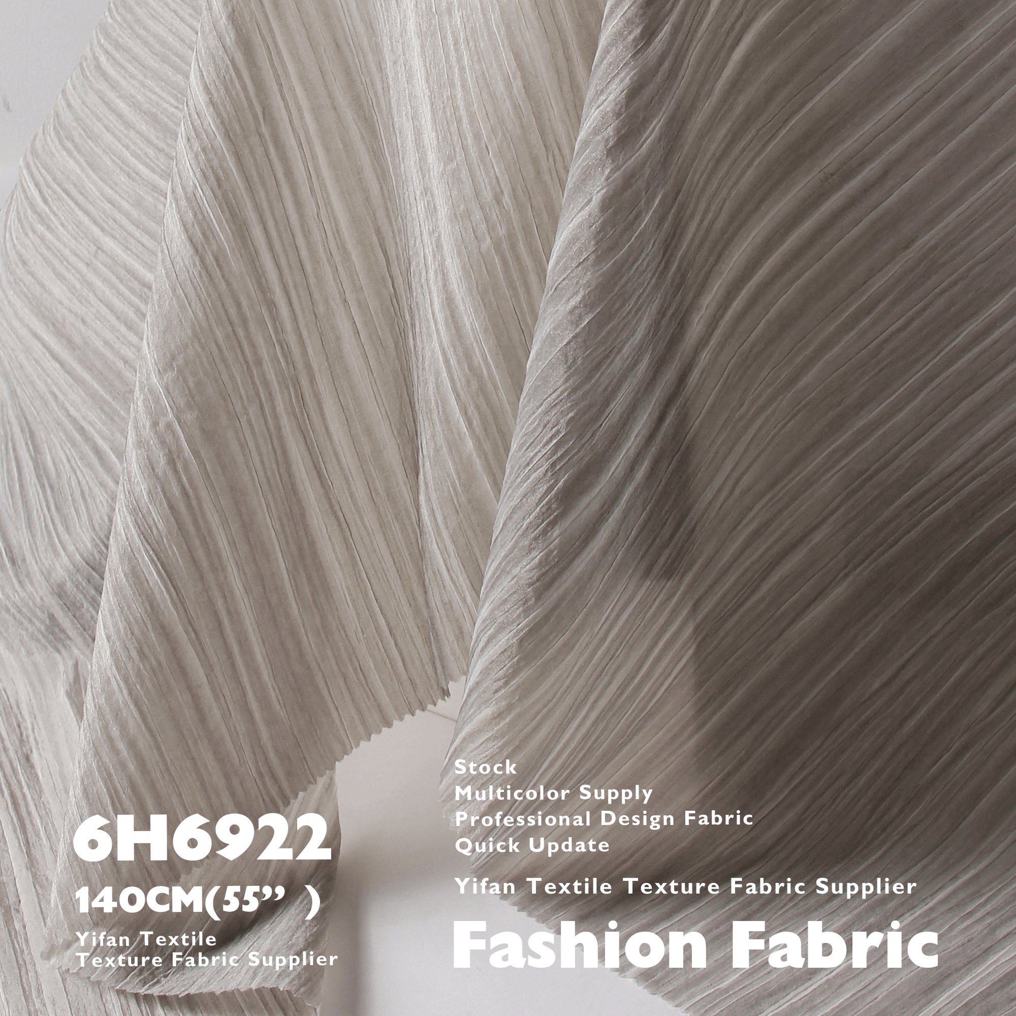 Supports Multiple Color Sand-washed Silk Drape Soft Polyester Mesh Fabrics For Clothing Dresses Wedding Dresses Veils