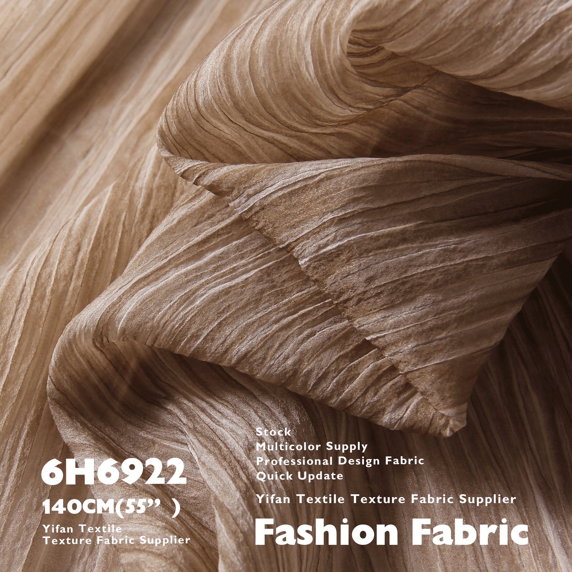 Supports Multiple Color Sand-washed Silk Drape Soft Polyester Mesh Fabrics For Clothing Dresses Wedding Dresses Veils