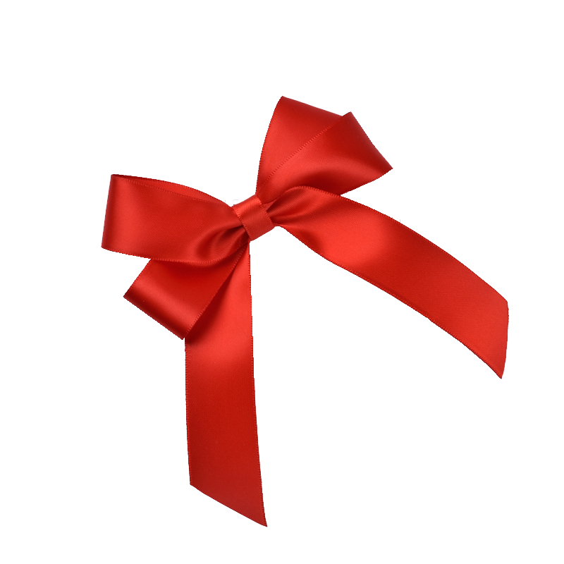 Wholesale Premade Ribbon Bow Custom logo Printed Ribbon Grosgrain Satin Silk Custom Satin Ribbon With Logo for bows