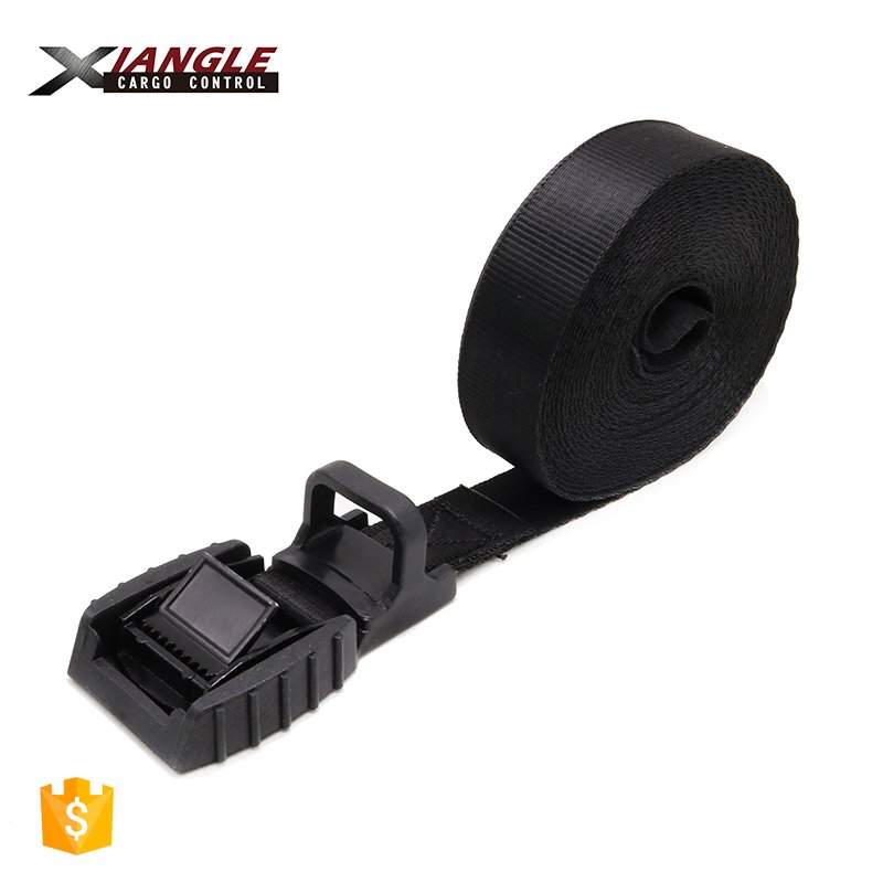 1inch 25mm cargo rope cam buckle straps brand logo container lashing cargo rope tie down