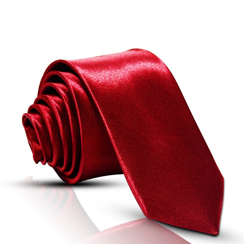 A1926 Men 5cm Gentlemen 24 Color Tie Casual Wedding Narrow Bridegroom Necktie Fashion Polyester Neck Ties