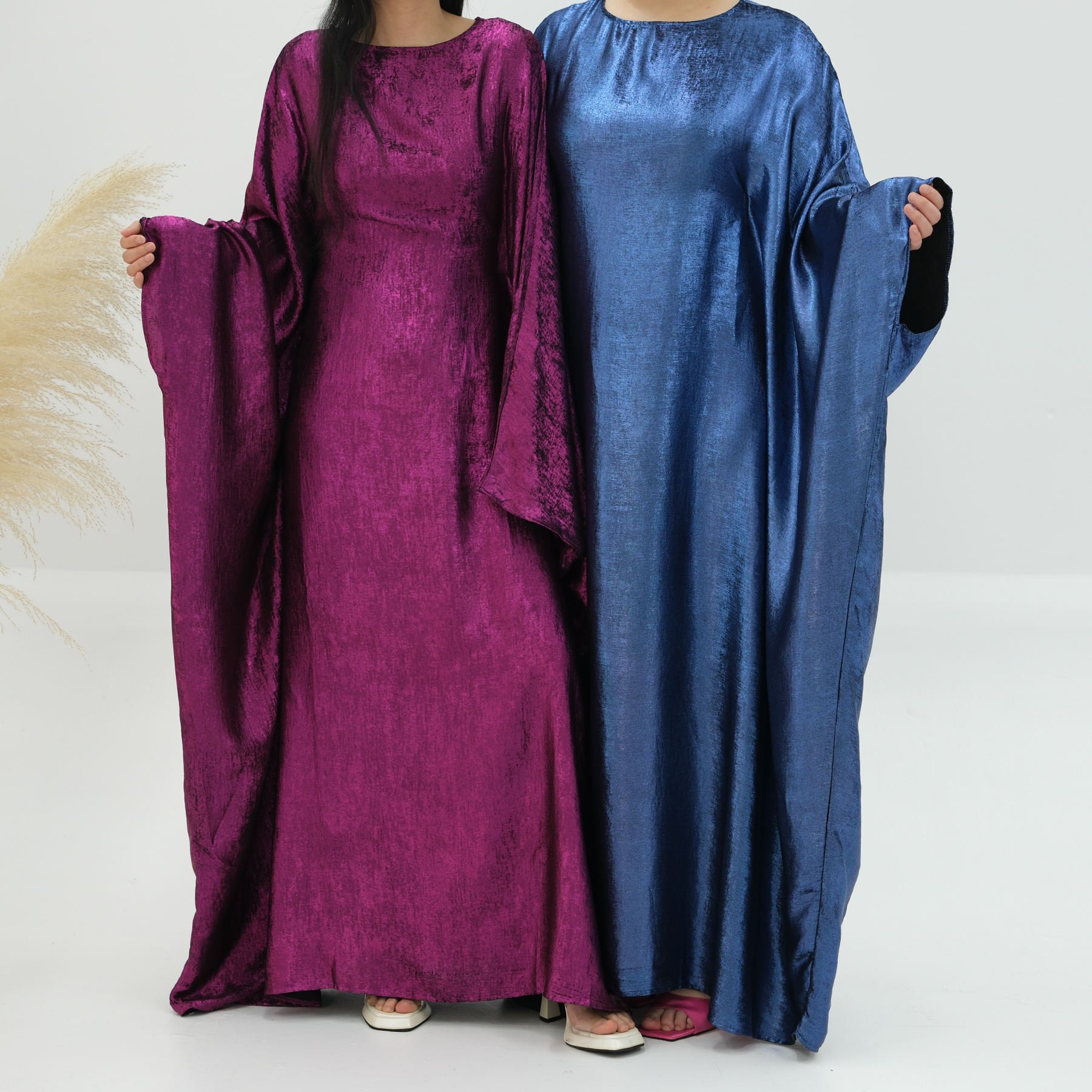 Latest Abaya Designs Modest Fashion Women Muslim Dress with Tie Belt Holiday Outfit Islamic Clothing Butterfly Kaftan Abaya
