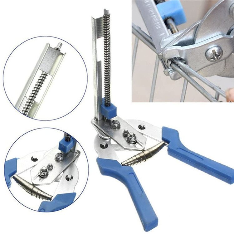 Factory Sale Special M Nail Pliers For Assembly Galvanized Binding Animal Cage M-type Ring Plier Poultry Cage Binding M-nails