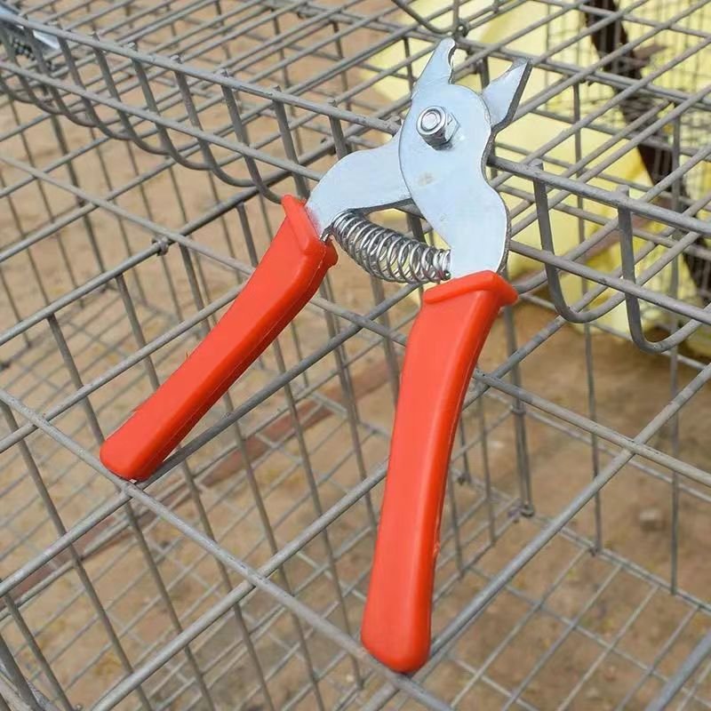 Factory Sale Special M Nail Pliers For Assembly Galvanized Binding Animal Cage M-type Ring Plier Poultry Cage Binding M-nails
