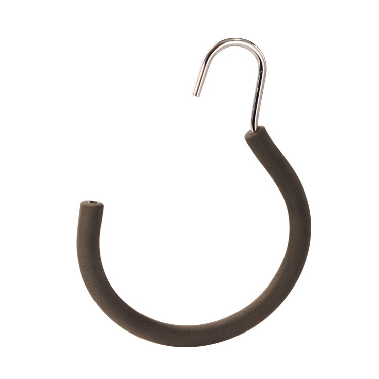Retail Space-saving Anti Slip Round Hook Scarf Hanger Tie Hanger Belt Hanger