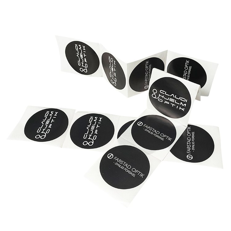 High Quality Round adhesive vinyl sticker labels custom logo label sticker printed for packaging