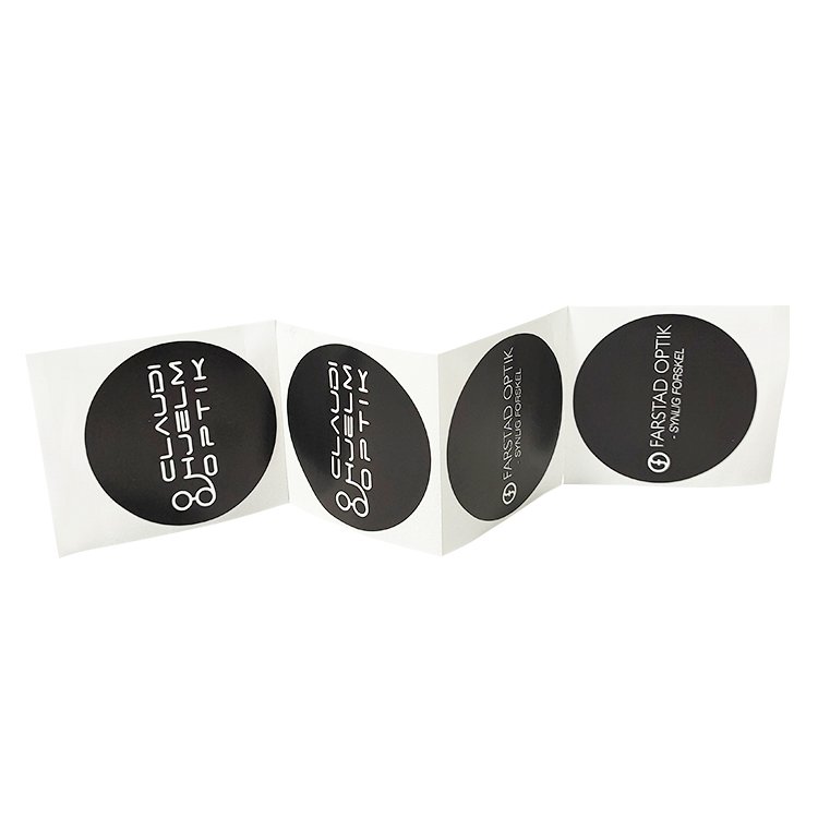 High Quality Round adhesive vinyl sticker labels custom logo label sticker printed for packaging