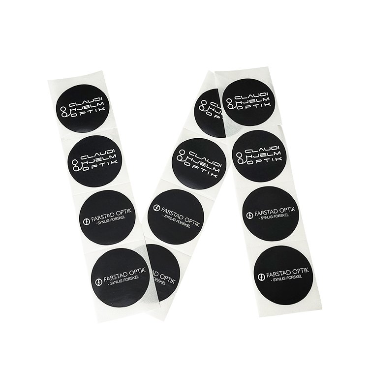 High Quality Round adhesive vinyl sticker labels custom logo label sticker printed for packaging