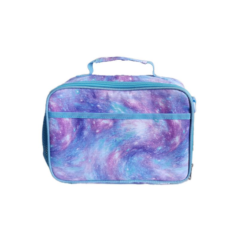 Long Shoulder Insulated Lunch Box Bag for Kids Food Meal Thermal Fashion Unicorn Cartoon Printed Portable Children Crossbody