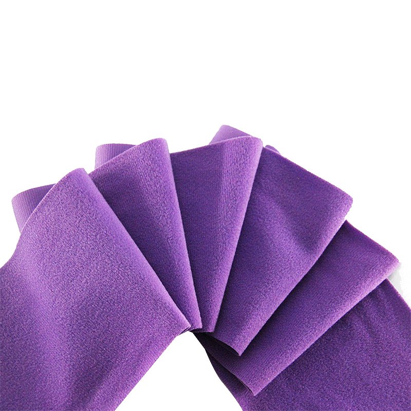 Popular style factory direct sale Free sample Custom colour 1500mm Wide display nylon soft loop Fabric
