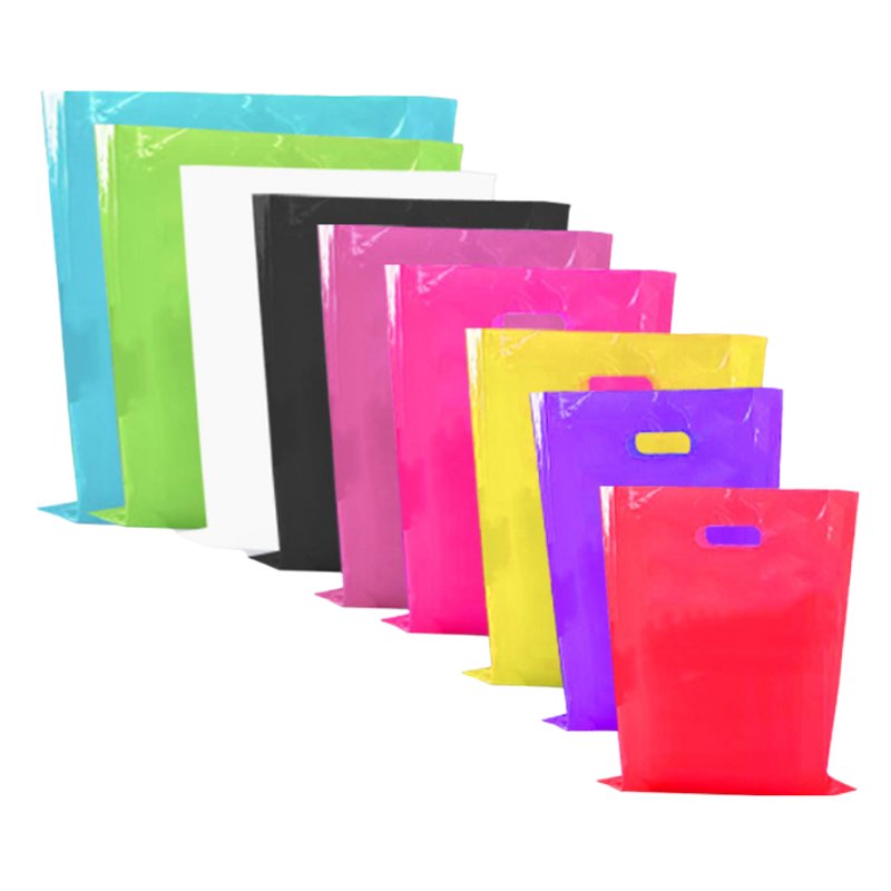Hot Boutique Bags For Business Small Bulk Plastic Shopping Bags Merchandise Bags