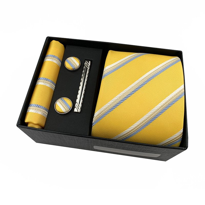 manufacture 8cm formal business British black tie professional work men's wedding dark striped necktie