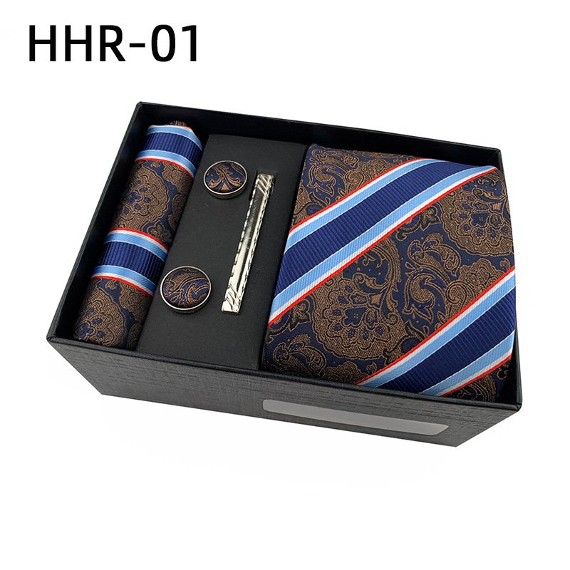 manufacture 8cm formal business British black tie professional work men's wedding dark striped necktie