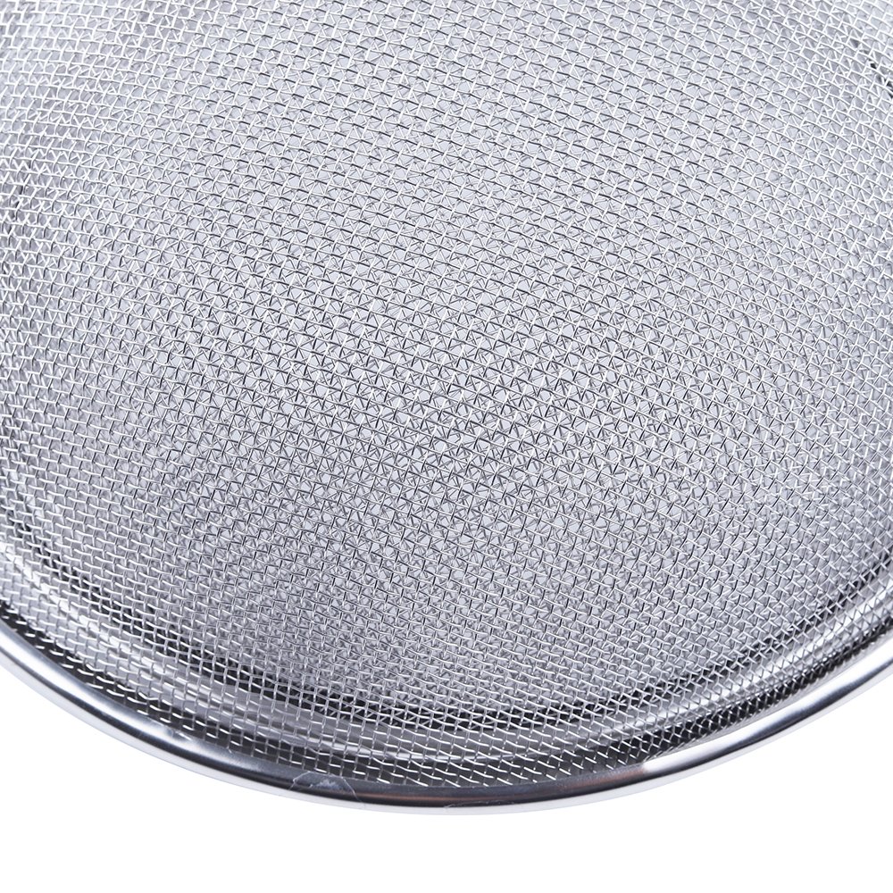 Kitchen gadget 3 pcs set High grade stainless steel 304 fine mesh strainer Food Strainer set