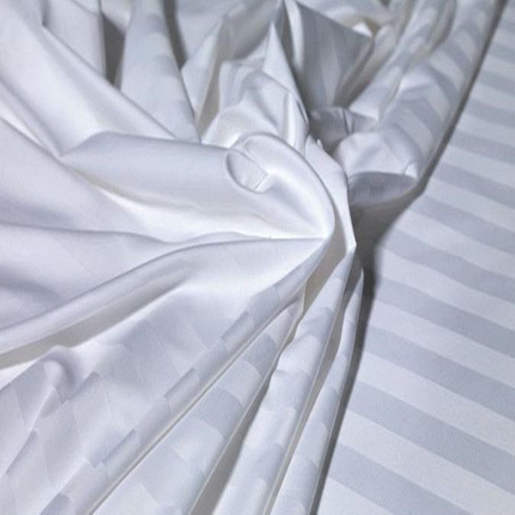 Factory wholesale cotton satin bedding fabric 100% combed cotton fabric roll