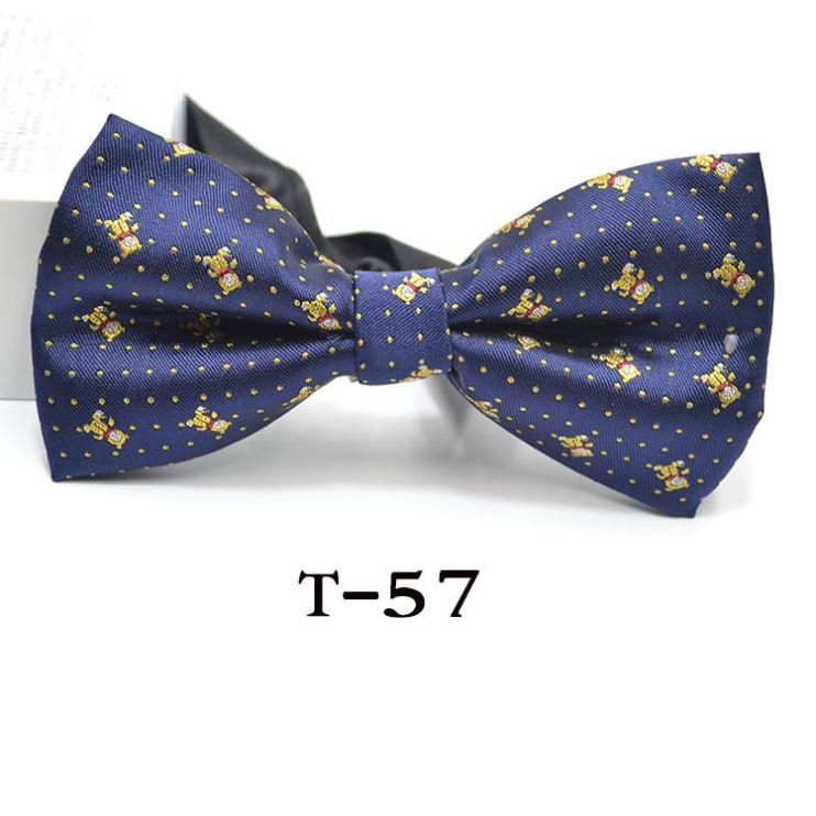 Brand New Style Men's Cartoon Bowtie For Men Polyester Jacquard Animal Bow tie Wedding Business Suits Bowties Gravatas Butterfly