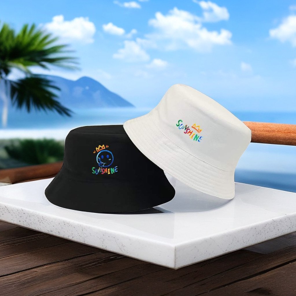 Tie Dye Bucket Hats Hot Selling Letters Embroidery Unisex Character Cotton Double Reversible Pink Custom OEM Service Hebei 50pcs