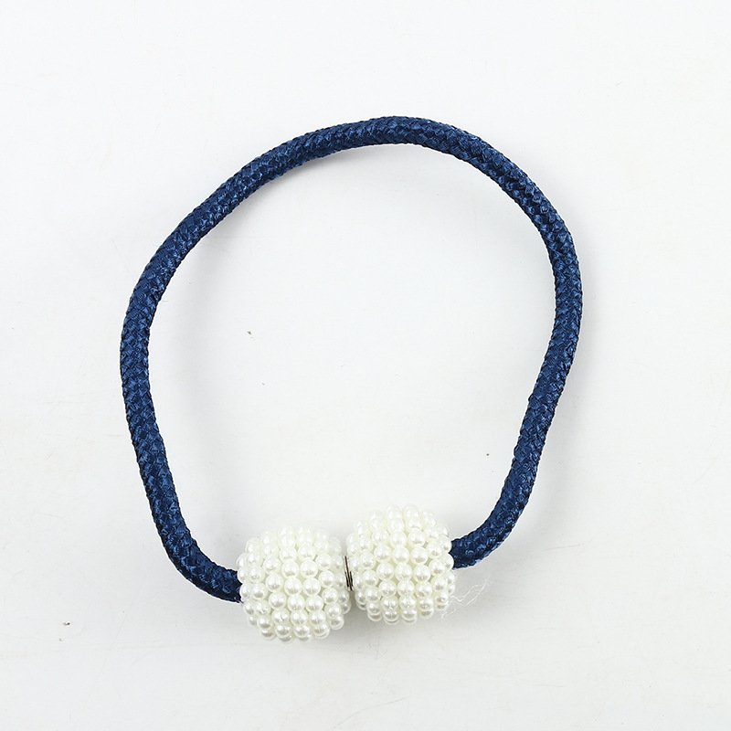 New Arrival Home Drapery Decorative Support Weave Rope Buckle Tie Back Holdback Holder Accessories Magnetic Curtain Tiebacks