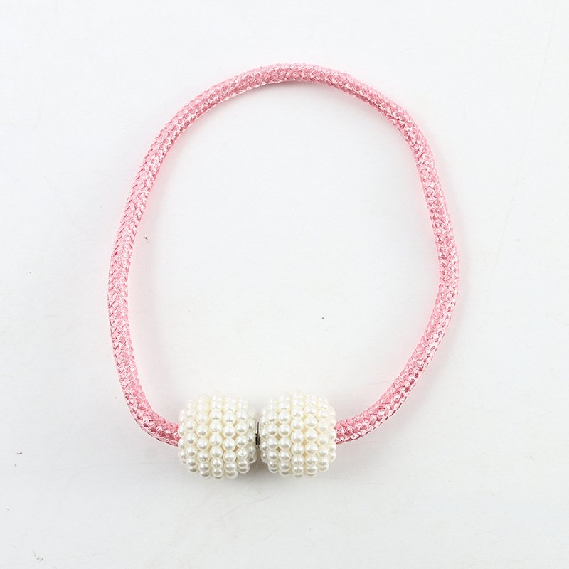 New Arrival Home Drapery Decorative Support Weave Rope Buckle Tie Back Holdback Holder Accessories Magnetic Curtain Tiebacks