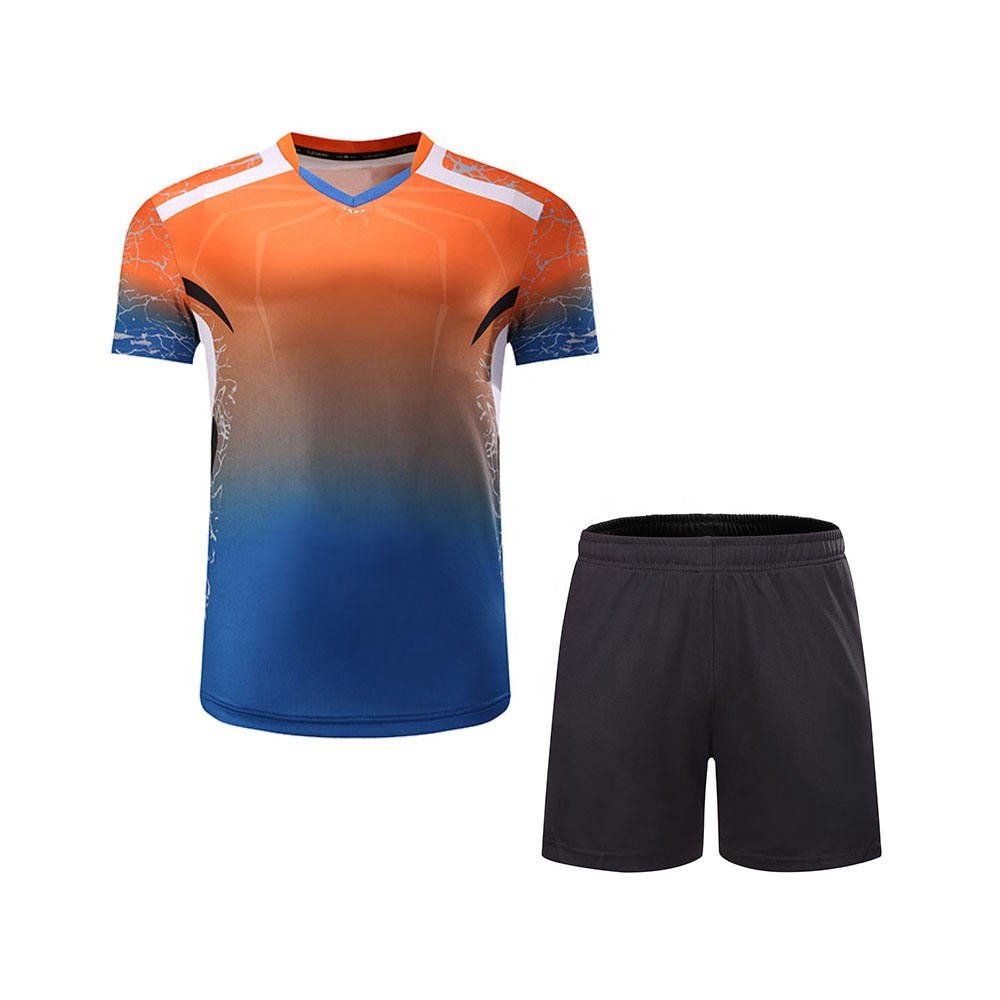 Top Quality Men Sportswear Tennis Uniform Shorts & Jersey For Adult Breathable Stuff Wholesale Custom Women Table Tennis Skirt