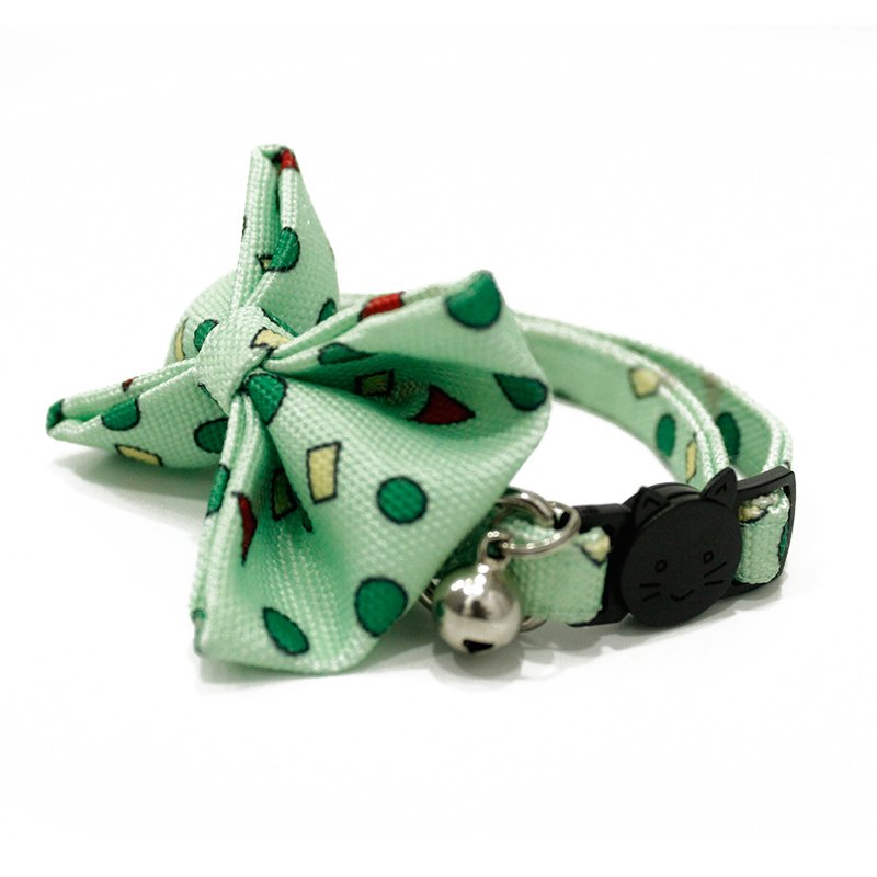 Cheap factory price custom personalized logo pet bow tie adjustable dog luxury cat collar