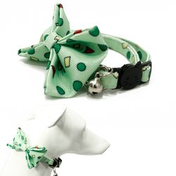 Custom dog collar bowtie
