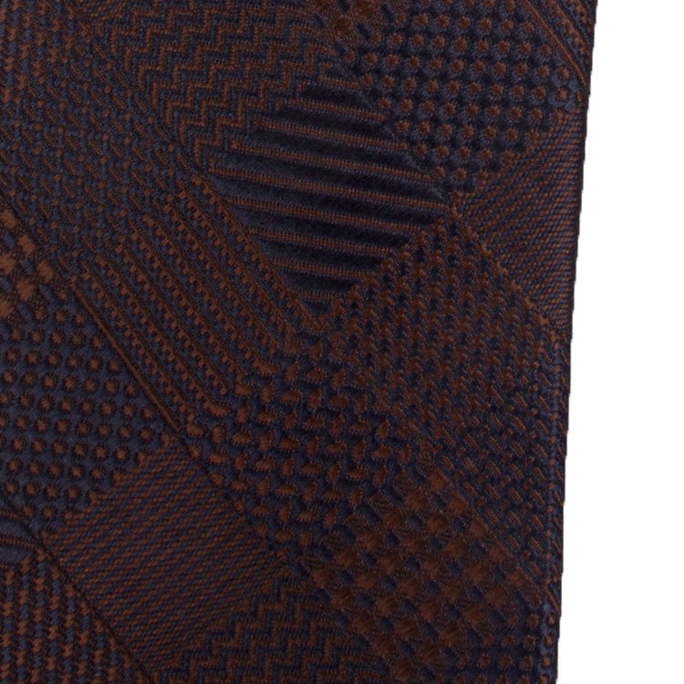 Brown Unisex Plaid School Uniform Skinny Necktie Classical Tartan Plaid Square Slim Silk Tie