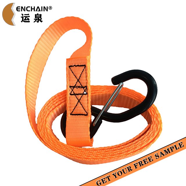 1 Inch Nylon Webbing Hot Sell Custom Design Logo Lashing Webbing Cam Buckle tie Down Strap S Hook