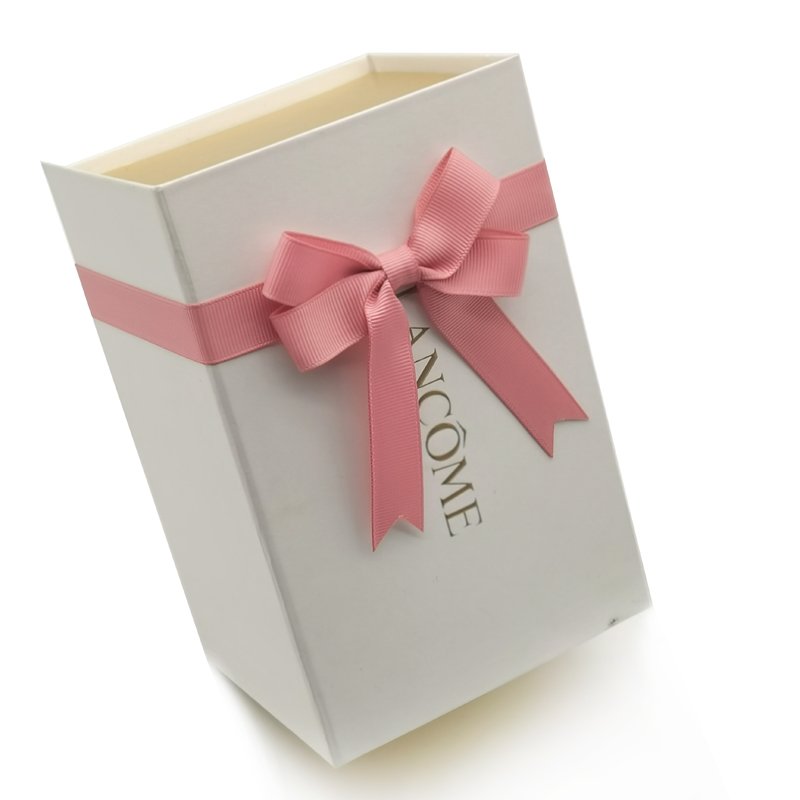 E-magic High quality Wholesale price custom logo printed pre-tied gift box ribbon packing bows with elastic loop