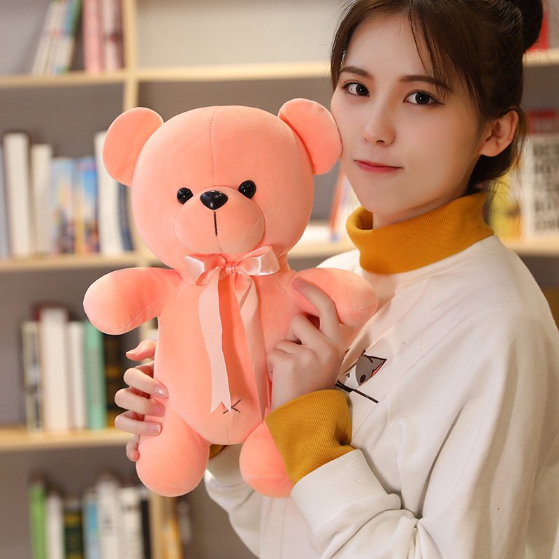 Hot Sale Mini Teddy Bears Plush Toy For Baby Standing Teddy Bear Plush Dolls Toys Wholesale Small Size Plush Teddy Bear