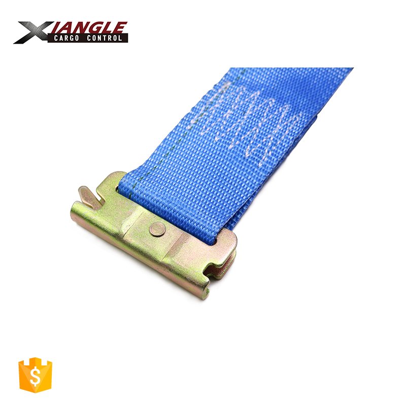 2 inch 4500lbs 50mm Heavy duty polyester e track ratchet tie down strap cargo lashing straps