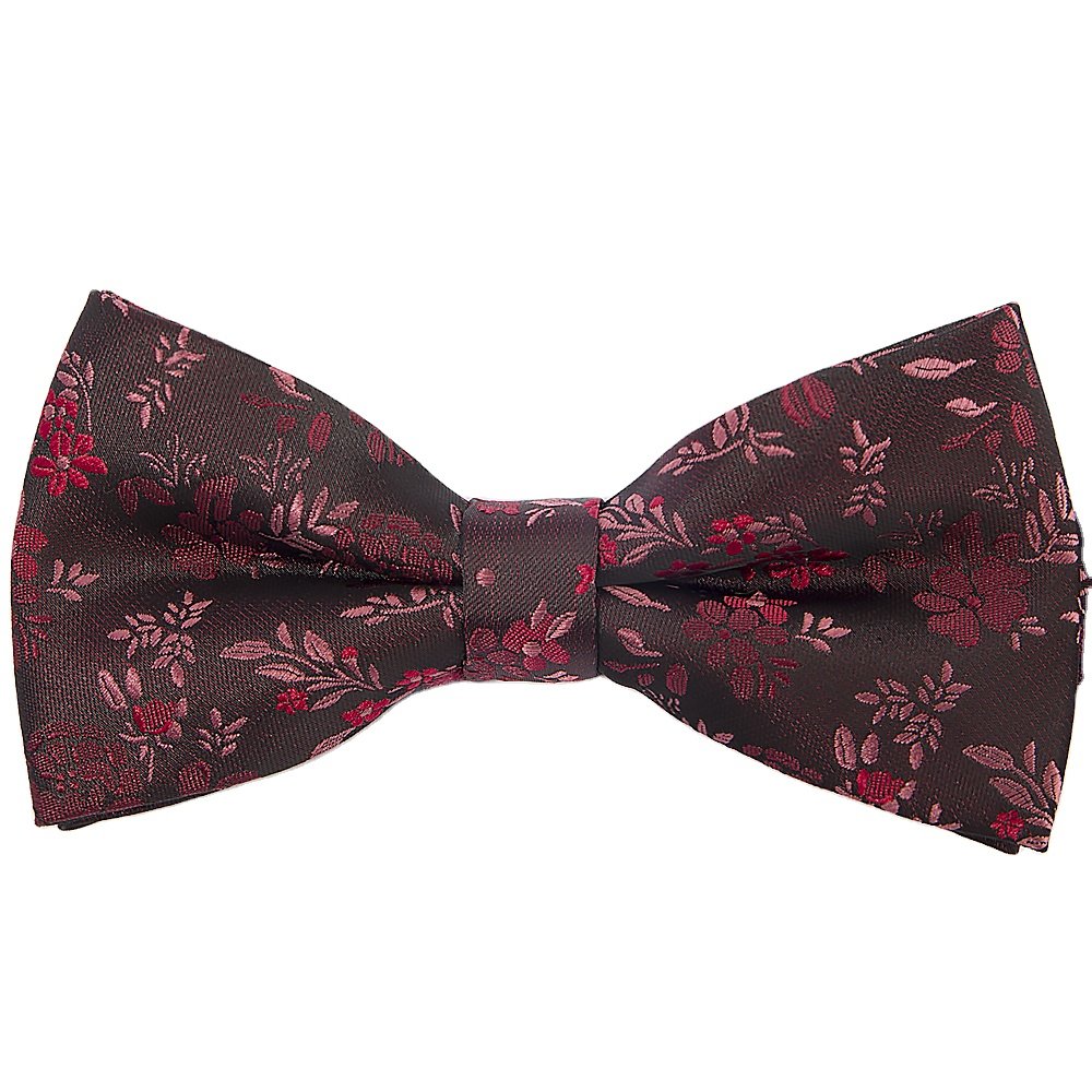 YiLi China Manufacturing Men Floral 100% Silk Woven Handmade Collar Bow Tie