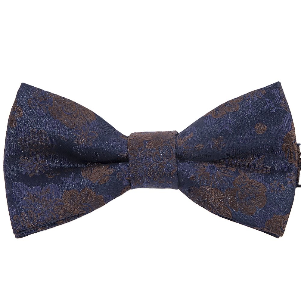 YiLi China Manufacturing Men Floral 100% Silk Woven Handmade Collar Bow Tie