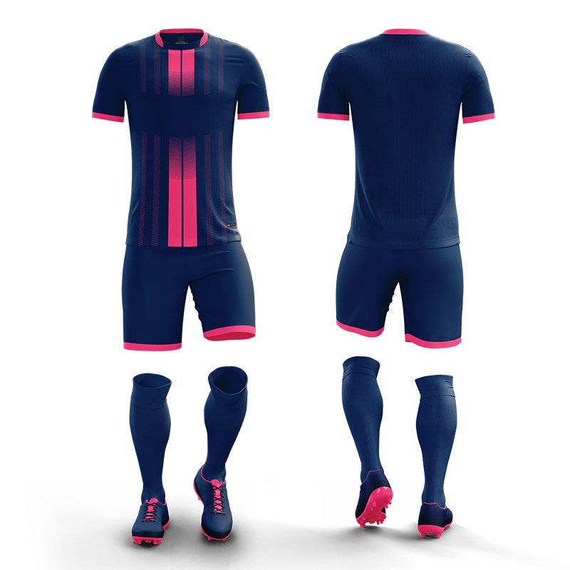 High Quality Custom Logo Sublimated Team Training Kits Shorts Shirt Full Sets Uniforms Football Jerseys Soccer Jersey For Men