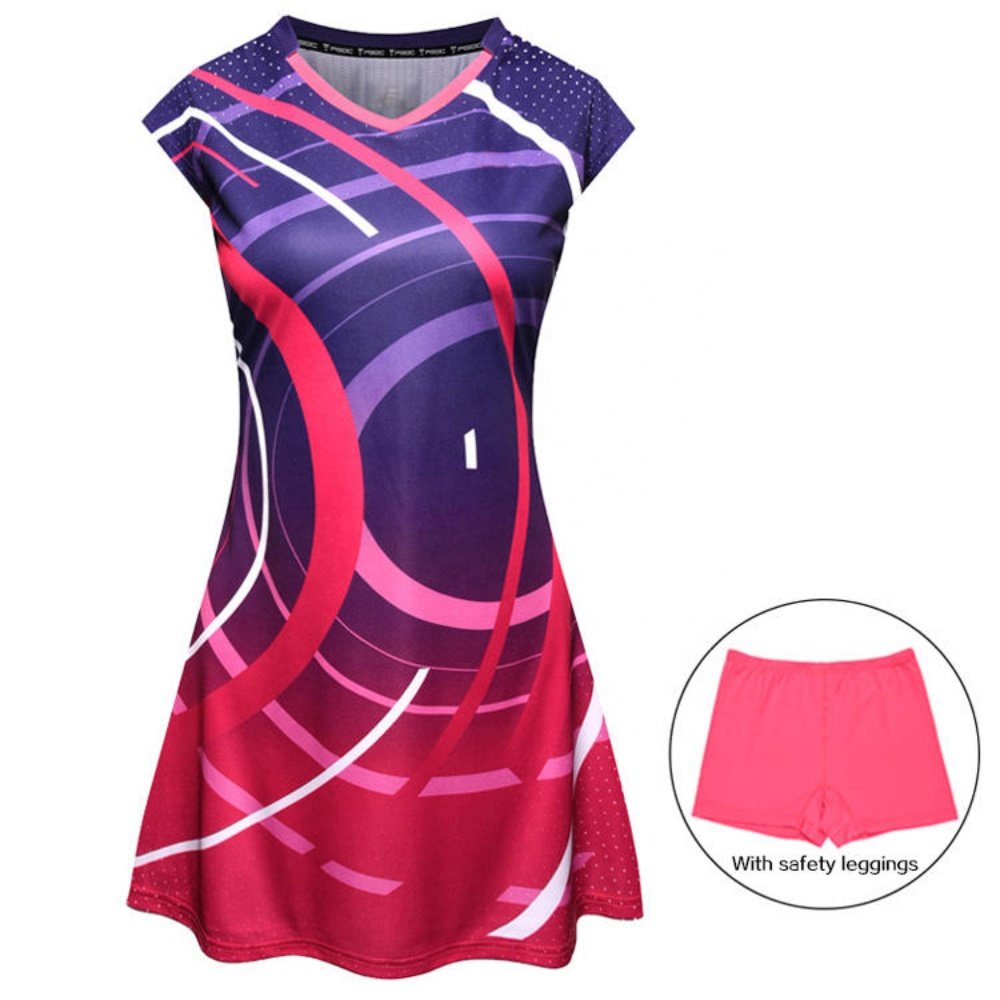 OEM hot style sportswear tennis uniform high quality fashion breathable women high stretchy short tennis skirts