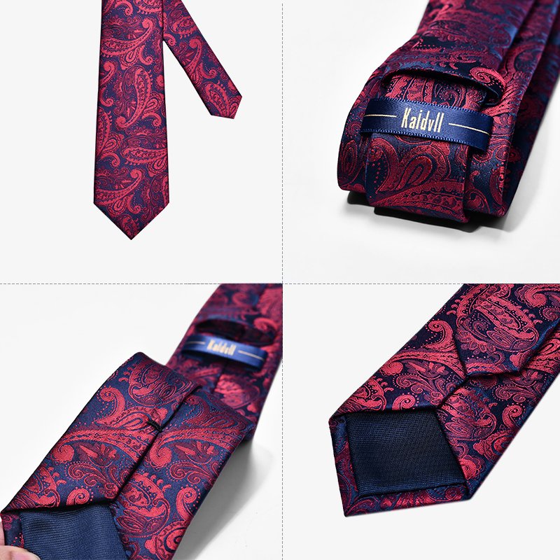 Private Label OEM Rich Blue Gold Polka Dot Ties Silk Material Ties Men Custom Logo Necktie
